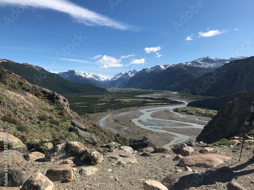 on the way to el calafate, South America