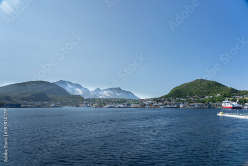View from Skjervøy, Troms, Norway.