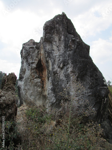 rocks in the mountains