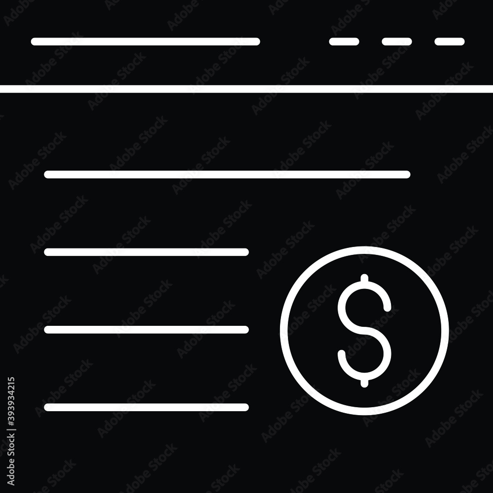 Business & Technology line for web page and browser Business & Technology line for web page and browser
