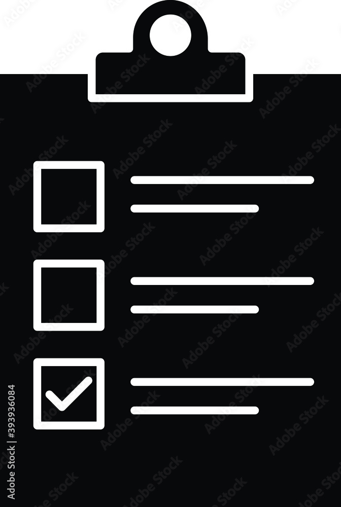 Business & Technology line for checklist and clipboard Business & Technology line for checklist and clipboard