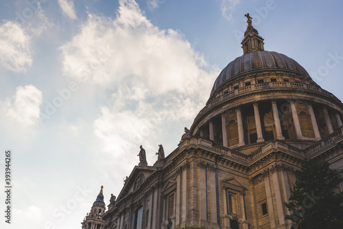 st pauls cathedral in London, UK