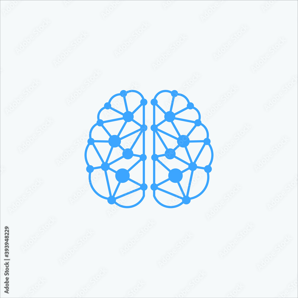 inspiration brain technology logo design graphic vector download inspiration brain technology logo design graphic vector download