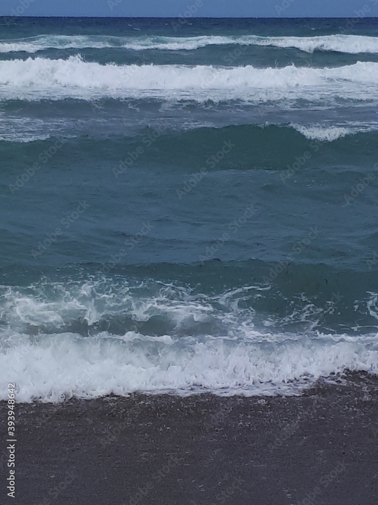 Fototapeta premium wave on the beach