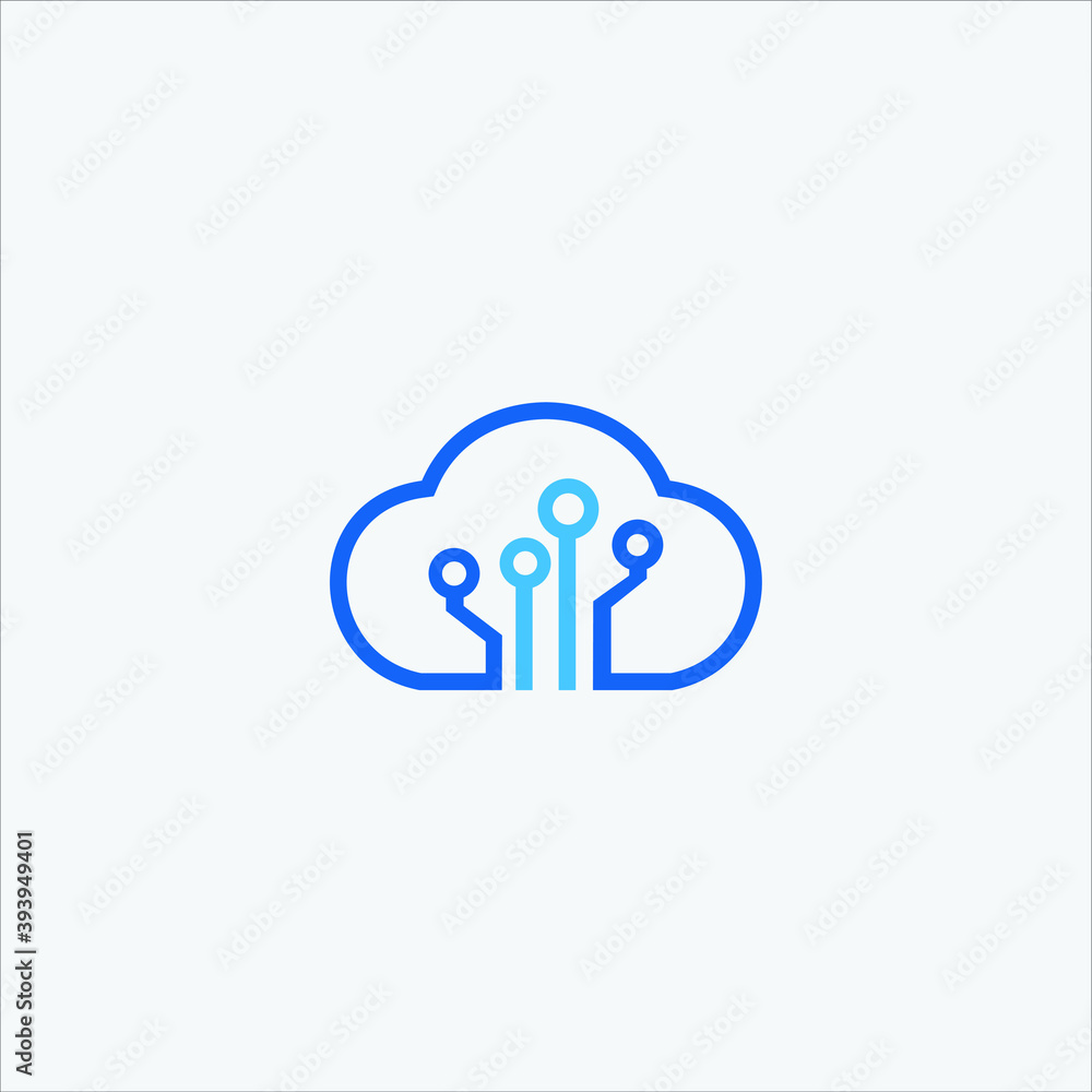cloud technology logo design inspiration cloud technology logo design inspiration