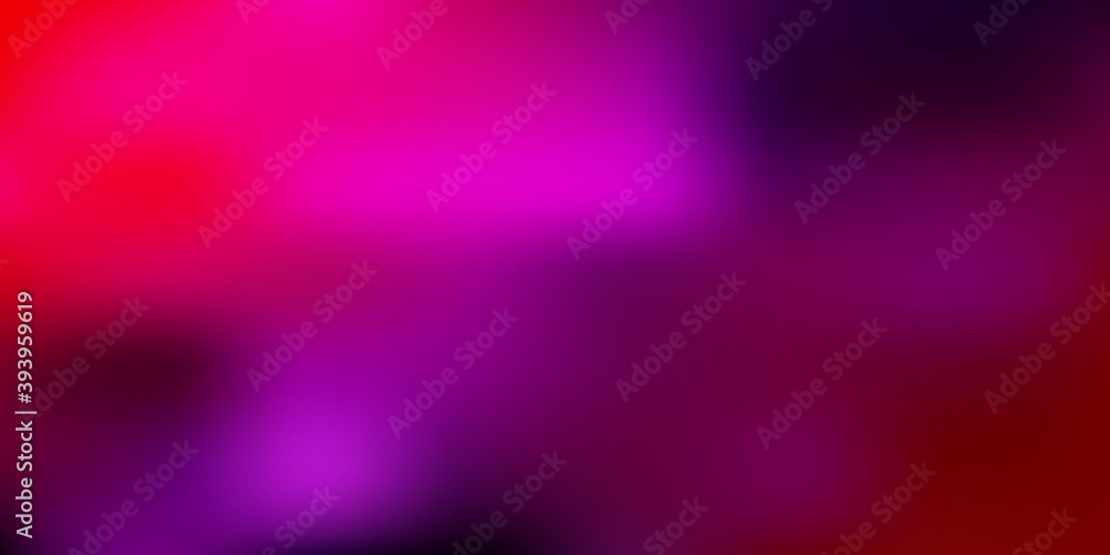 Dark pink, yellow vector blur pattern. Dark pink, yellow vector blur pattern.