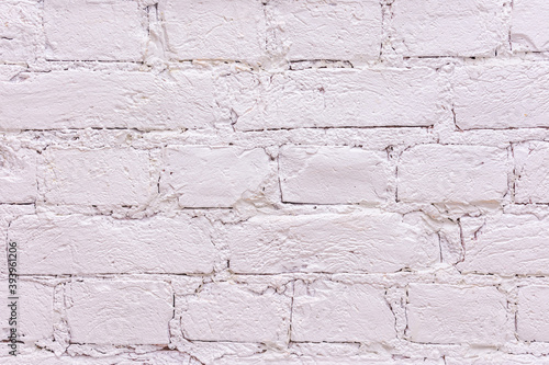 Background of old white brick  masonry  texture