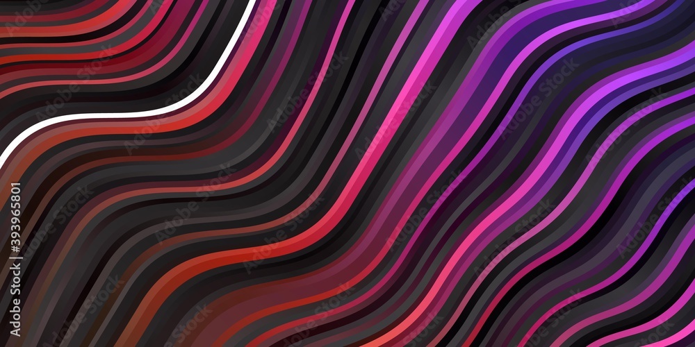 Dark Pink, Red vector template with wry lines. Dark Pink, Red vector template with wry lines.