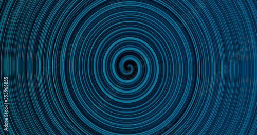 Render with abstract blue swirling hypno background