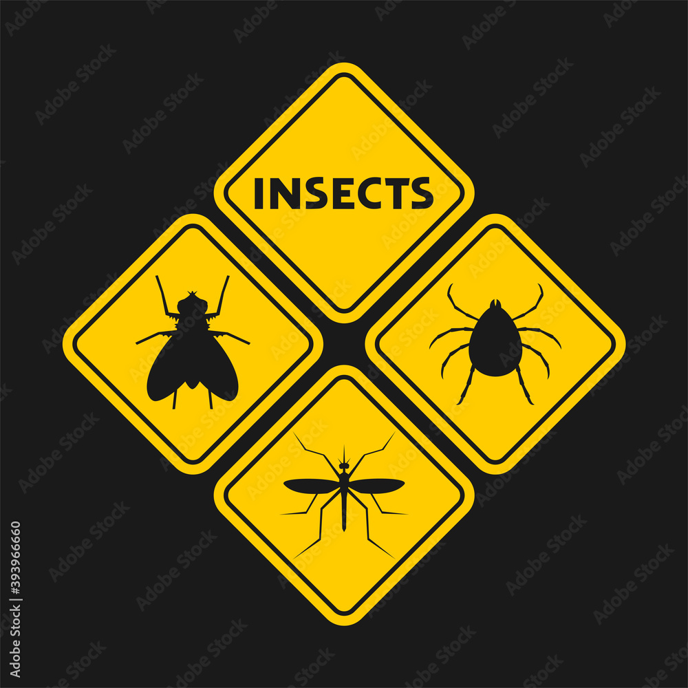 Bug sign design Bug sign design