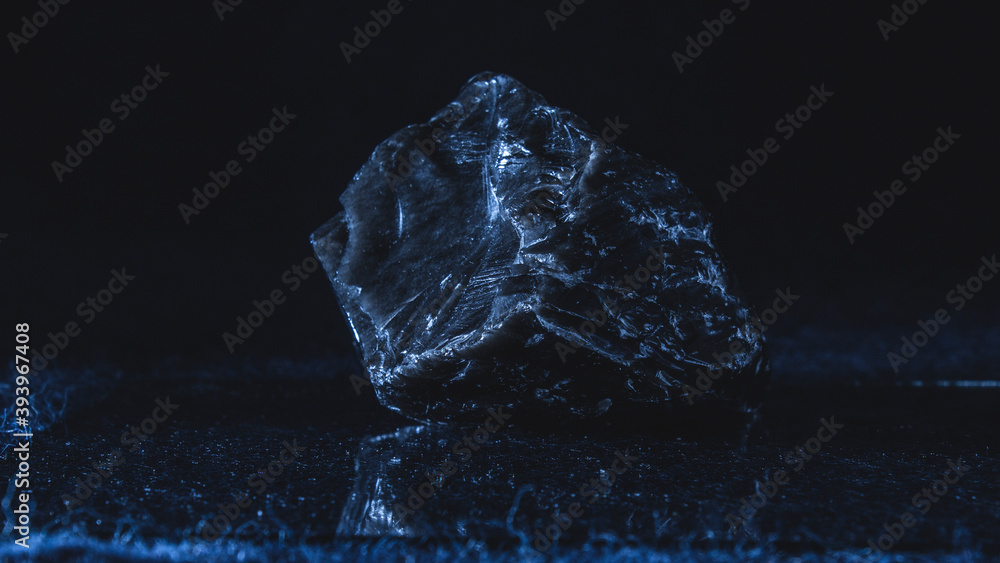 An ordinary stone in a magical atmosphere
