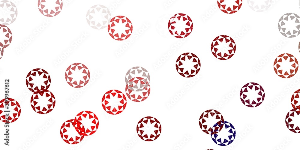 Light red vector backdrop with dots. Light red vector backdrop with dots.