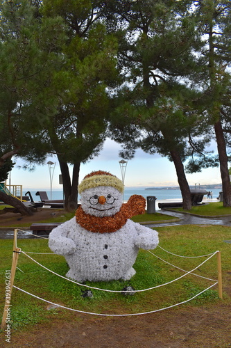 Home to food and craft markets family entertainment Slovenia has festive spirit not just in the snow covered ski resorts but also in its port Koper Christmas lighting installations 3D light sculptures photo