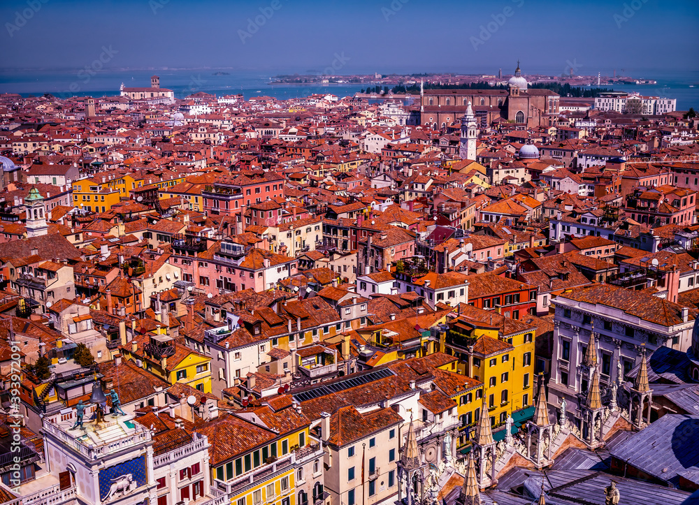 Saint Mark's Square Churches Neighborhoods Venice Italy