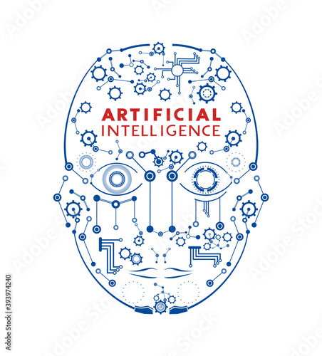 Artificial intelligence symbol