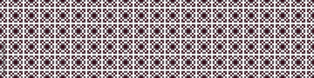 Fototapeta premium Abstract Cross Pattern Dots Logo generative computational art illustration