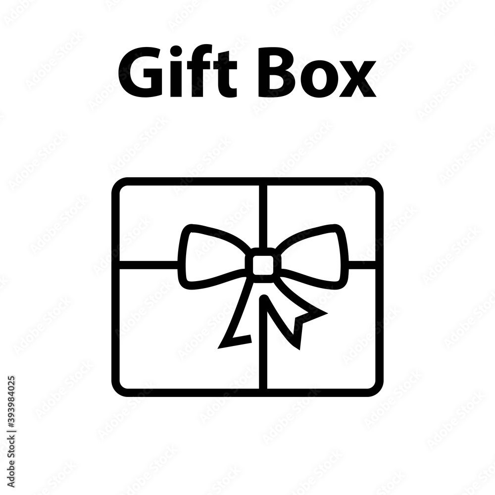 Gift Box Line Icon Gifts for Christmas and New Year Holidays Editable Stroke Simple Icons Gift Box Line Icon Gifts for Christmas and New Year Holidays Editable Stroke Simple Icons
