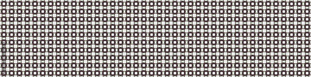 Fototapeta premium Abstract Cross Pattern Dots Logo generative computational art illustration