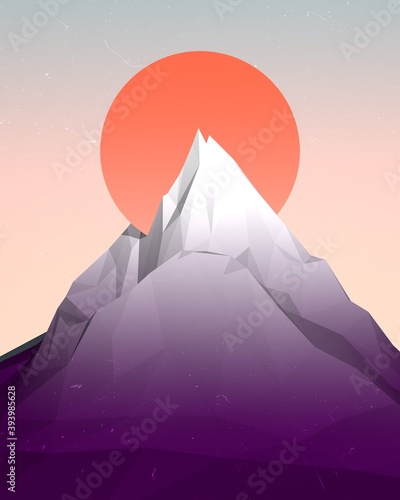 Minimal Mountains Artwork