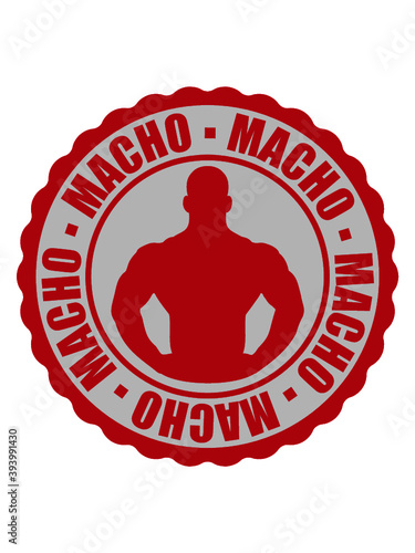 Stempel Rund Macho 