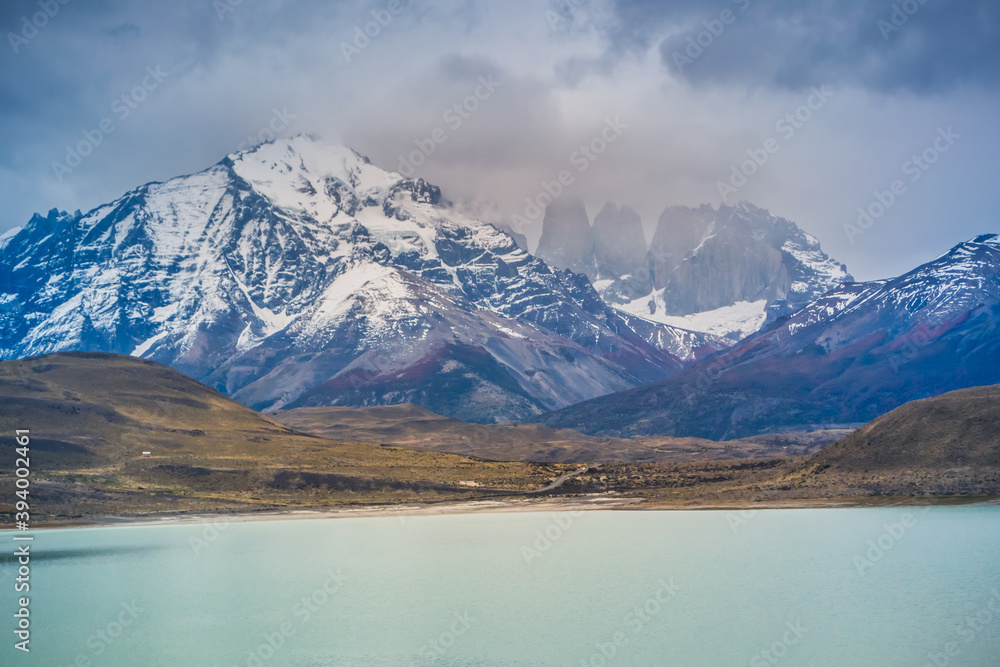 Naklejka premium Torres del Paine National Park, Chile.