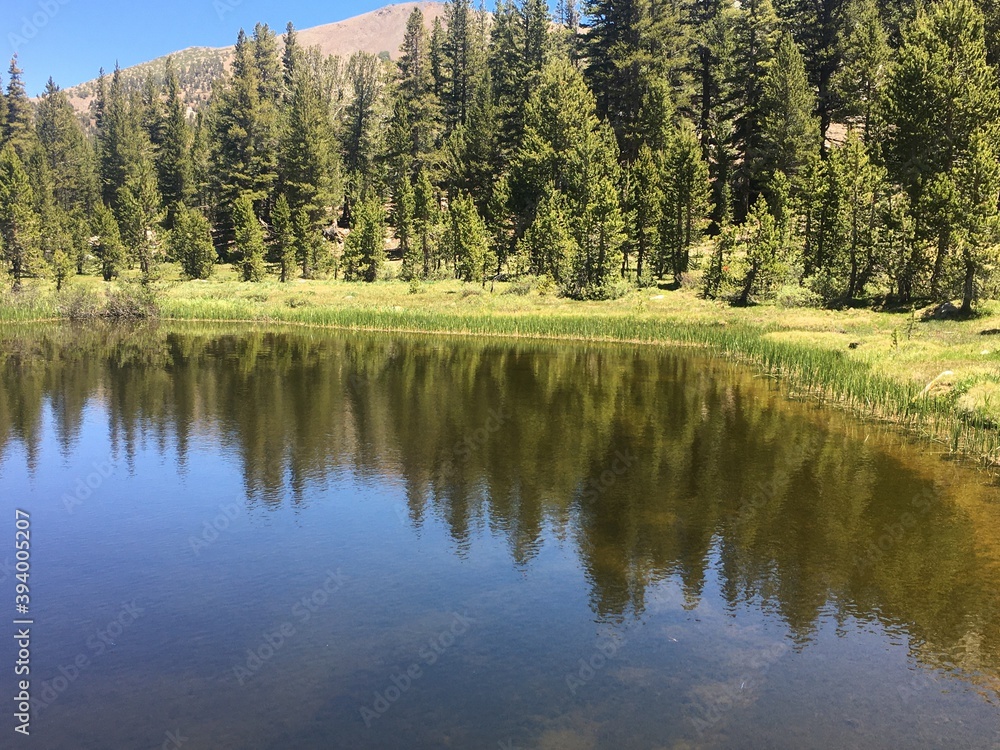 lake in yosemite