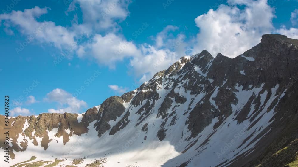 Clouds move in the sky over the picturesque mountains. Nature and landscapes of the North Caucasus
Clouds move in the sky over the picturesque mountains. Nature and landscapes of the North Caucasus