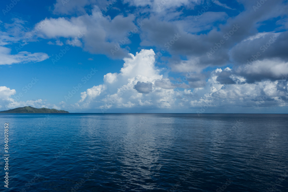Obraz premium sky and clouds with reflection