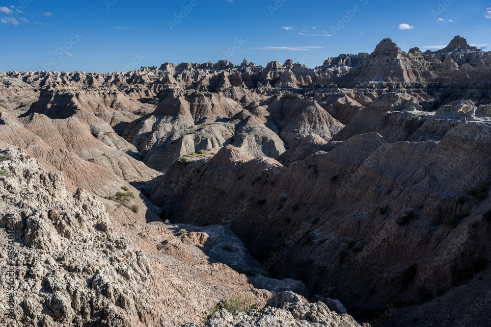 Fototapeta premium Eroded Valley of Badlands Hoodoos