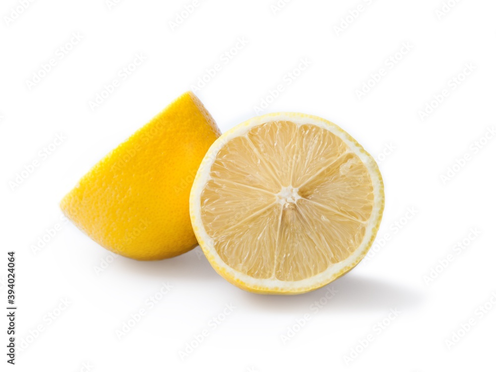 Lemon cut in half Lemon cut in half