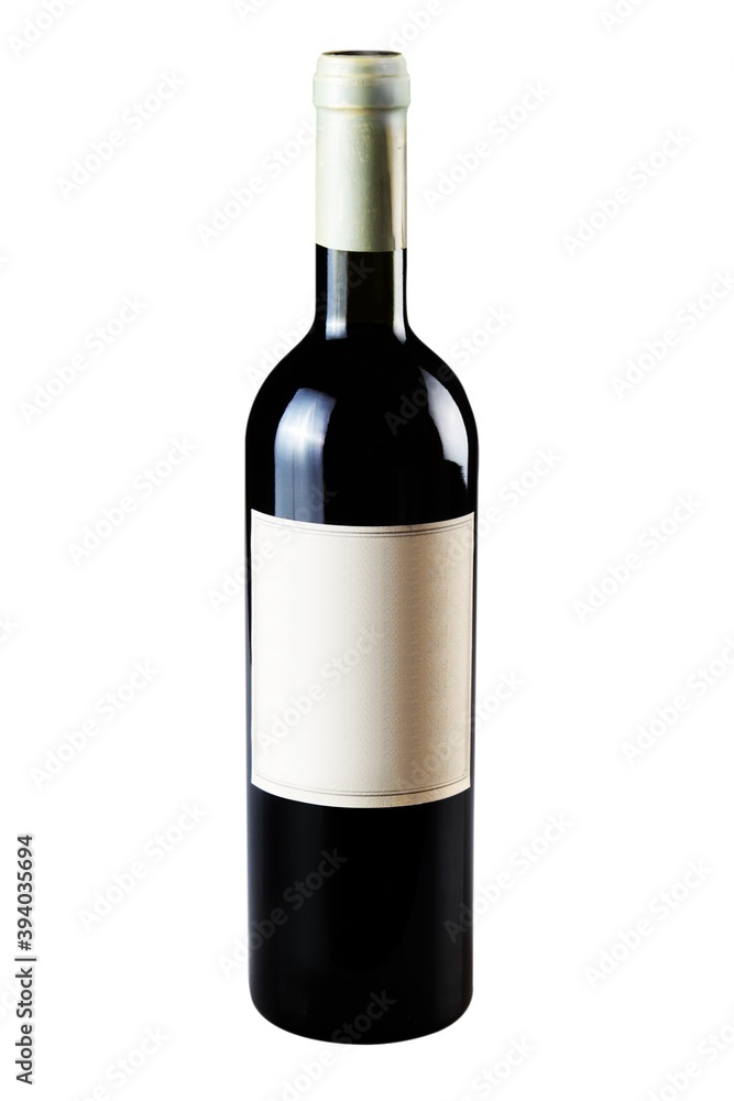 Wine Bottle With Blank Label Wine Bottle With Blank Label