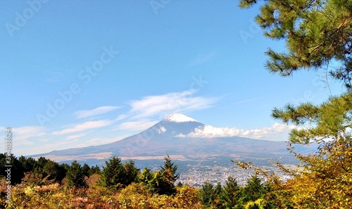 Clear, beautiful view of Mt Fuji