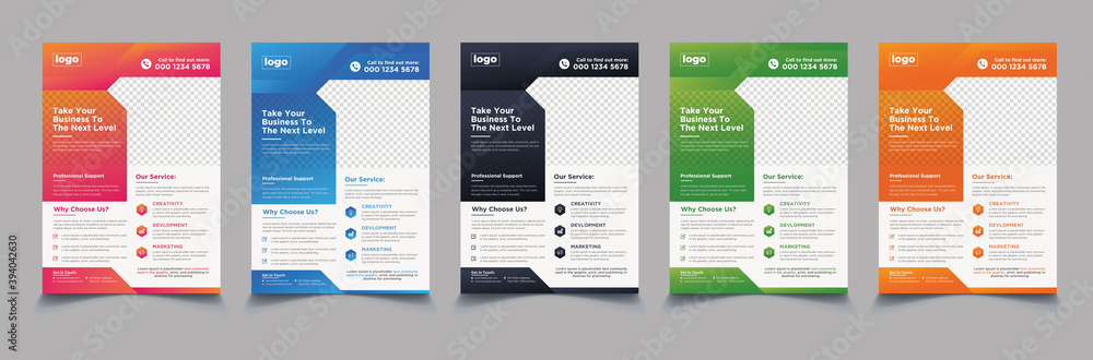 Corporate Business flyer template vector design, Flyer Template Geometric shape used for business poster layout,business flyer template with minimalist layout,Graphic design layout with triangle graph