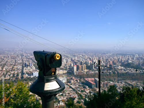 Vista of Santiago Chile