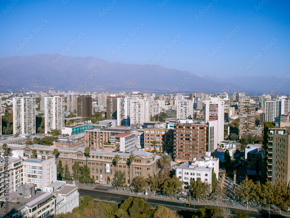 Vista of Santiago Chile