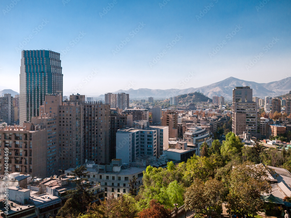 Vista of Santiago Chile