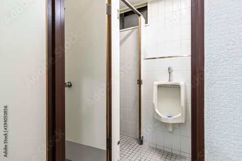 Urinals in men s toilets in restaurants