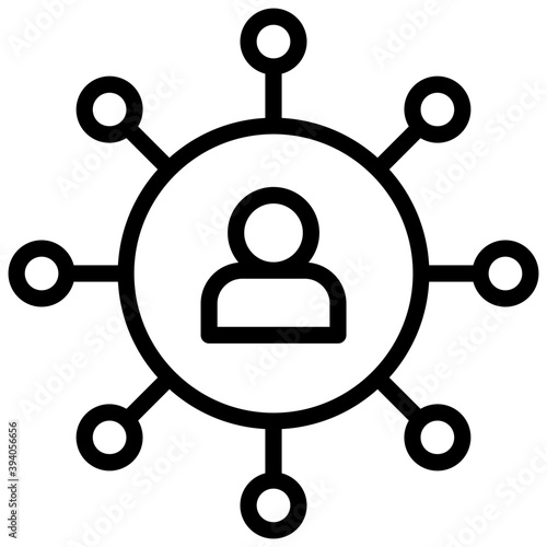 Employee Outsourcing Vector 