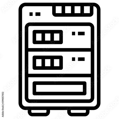 Database Server Cabinet 