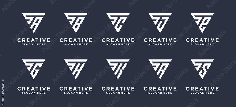 S monogram logo design combined S monogram logo design combined