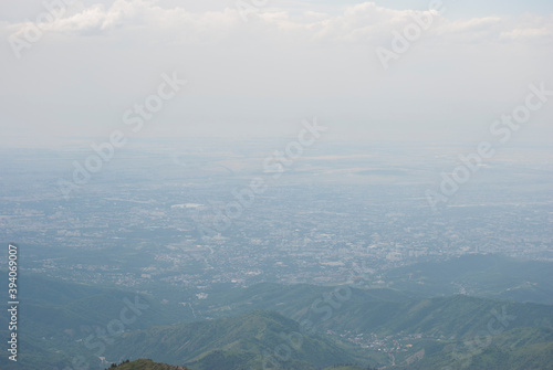 view of the mountains almaty mountains © Insar