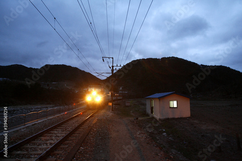 mountain village simple station