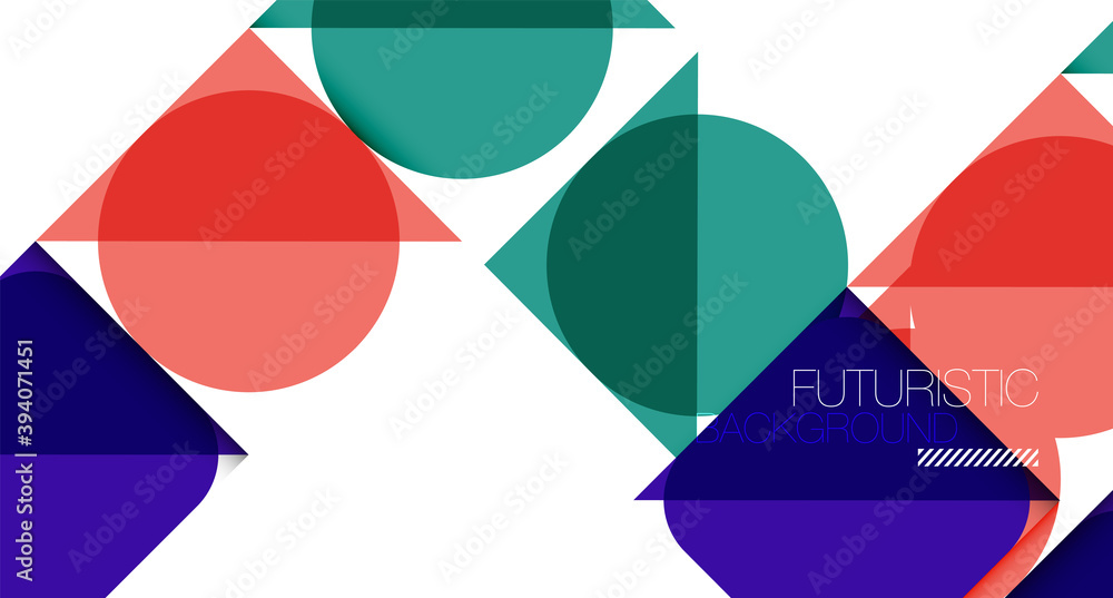 Simple circles and triangles abstract background. Vector illustration for covers, banners, flyers and posters and other designs Simple circles and triangles abstract background. Vector illustration for covers, banners, flyers and posters and other designs