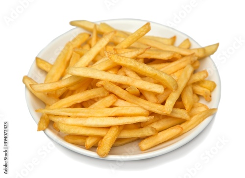 French Fries On Plate