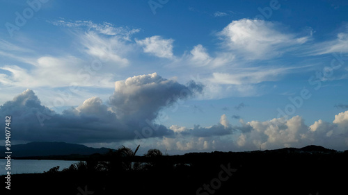 小浜島からの海と空