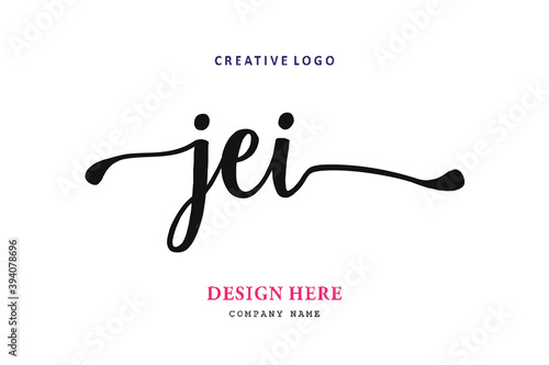 JEI lettering logo is simple, easy to understand and authoritative