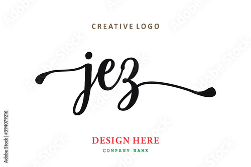 JEZ lettering logo is simple, easy to understand and authoritative