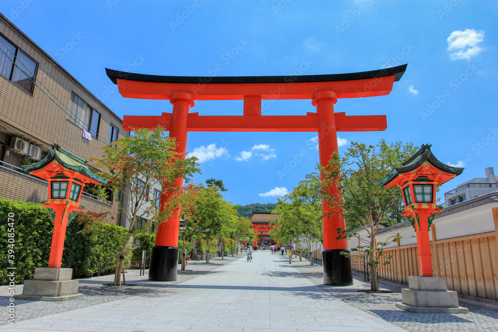 Obraz premium 伏見稲荷大社 Fushimi-Inari Taisha