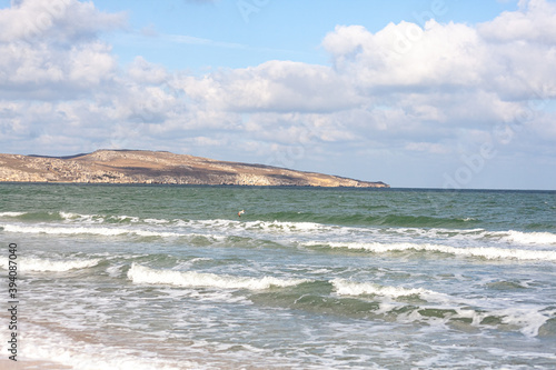 waves on the beach sea