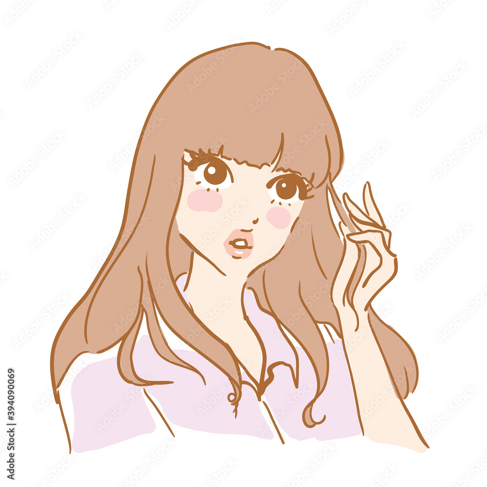 キレイ 可愛い 女性 上半身 キレイ 可愛い 女性 上半身